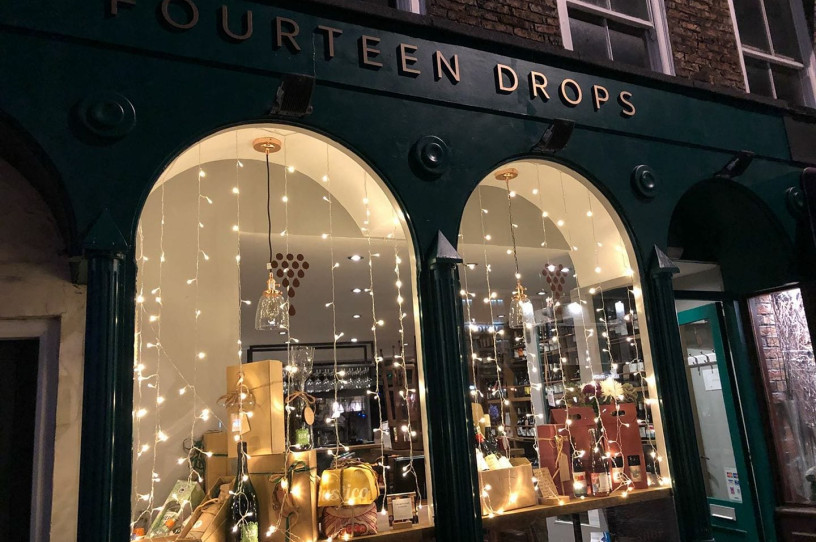 The exterior of Fourteen Drops in Yarm