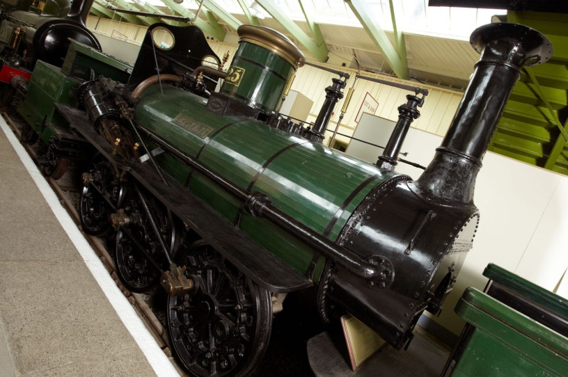 Locomotive train at Head of Steam Museum