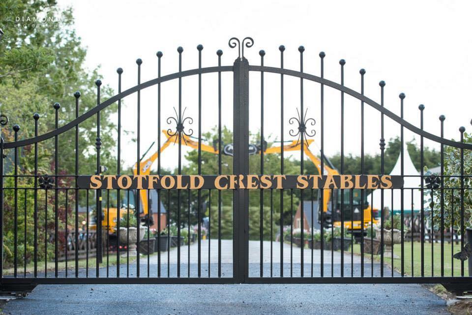 Stotfold Crest Stables gates