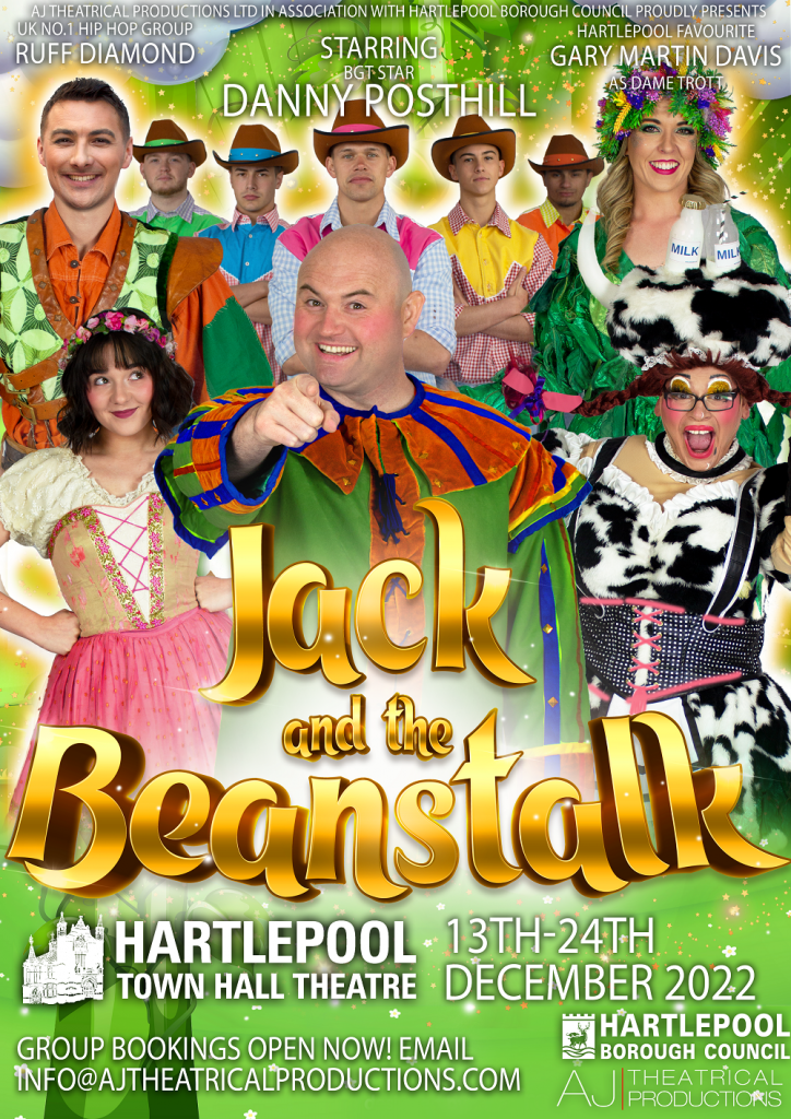 AJ Theatrical Productions present Jack and the Beanstalk Events in Tees Valley