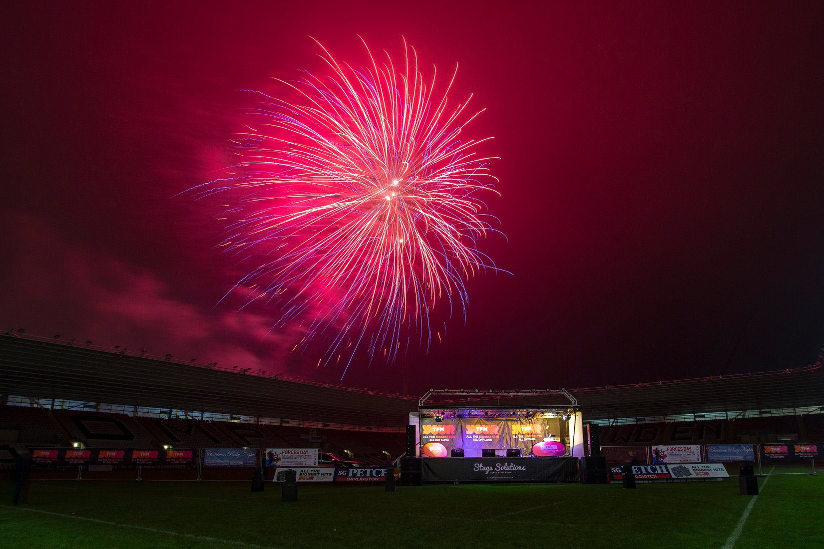 Darlington South Park Fireworks Events in Tees Valley