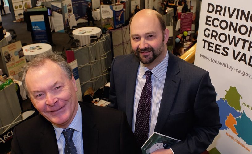 David Budd and Andrew Lewis at Last Year's Business Summit | Tees Valley Combined Authority