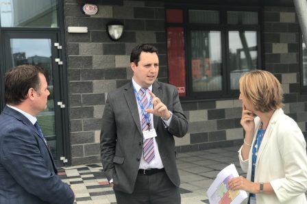 ben meets middlesbrough college staff | Tees Valley Combined Authority
