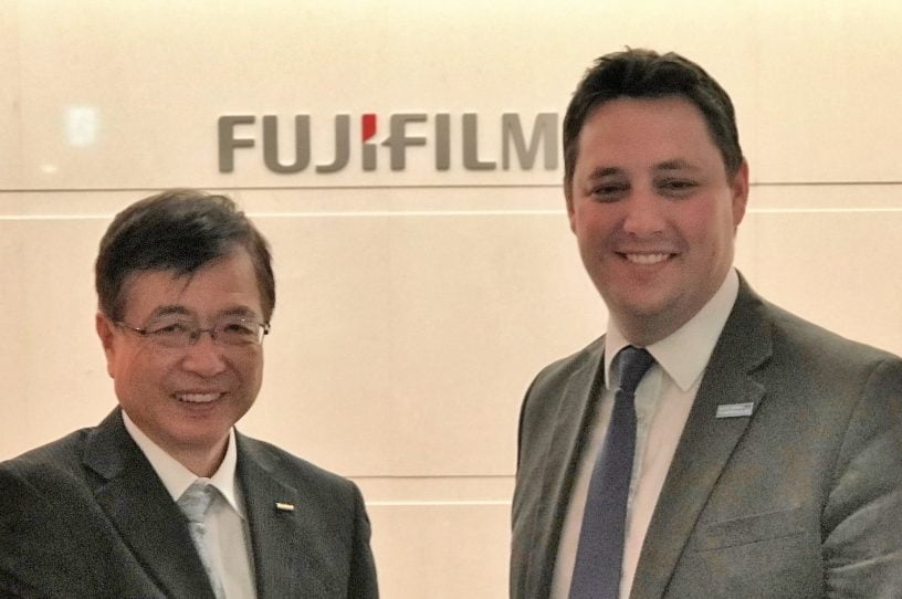 Ben Houchen meeting Takatoshi Ishikawa at Fujifilm | Tees Valley Combined Authority