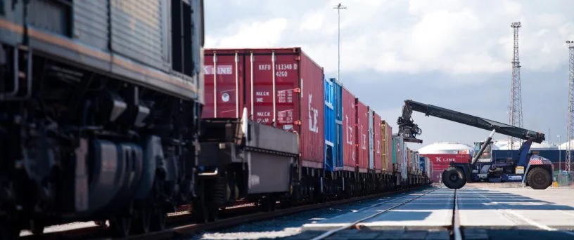 Freight unloading at PD Ports | Tees Valley Combined Authority
