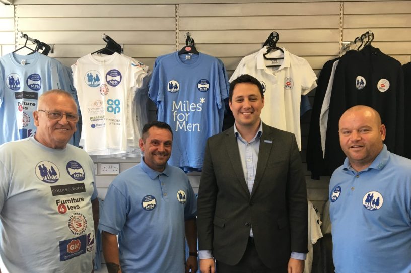 Mayor Houchen at Miles for Men | Tees Valley Combined Authority