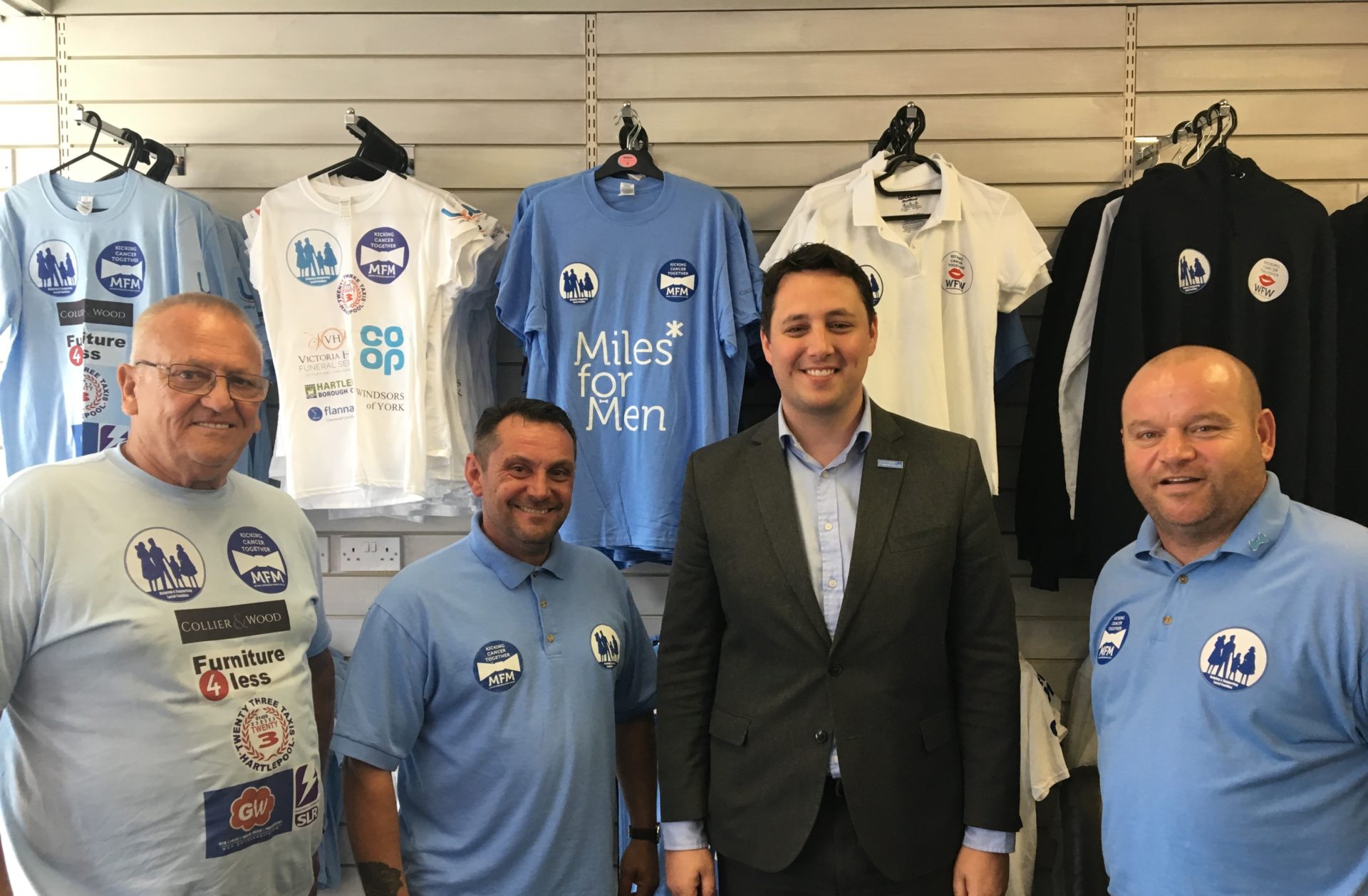 Mayor Houchen at Miles for Men | Tees Valley Combined Authority