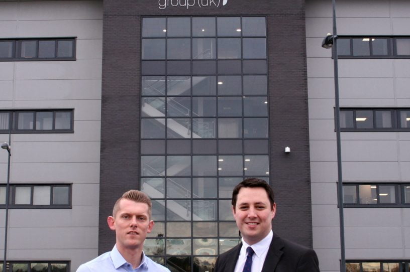 Matty Carlin and Mayor Houchen at Map Group | Tees Valley Combined Authority