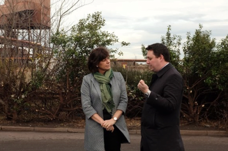 Energy and Clean Growth Minister Claire Perry and Tees Valley Mayor Ben Houchen | Tees Valley Combined Authority