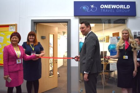 One World Travel Ribbon Cutting | Tees Valley Combined Authority
