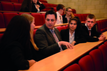 Ben Houchen at Kings Academy | Tees Valley Combined Authority