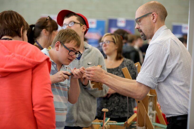 Students at the first SEND Careers Fair | Tees Valley Combined Authority