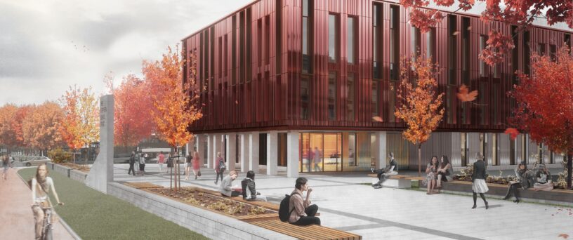 Artists' impression of the new Northern School of Art campus | Tees Valley Combined Authority