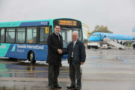 Teesside International Airport new bus route | Tees Valley Combined Authority