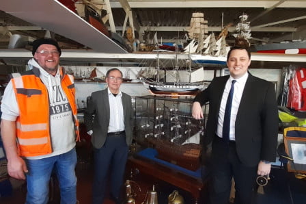 Tees Valley Mayor at Hartlepool Marine Supplies | Tees Valley Combined Authority