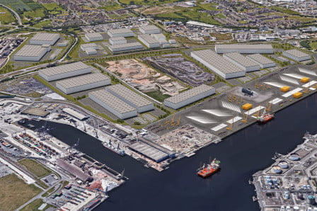 An artist's impression of the South Bank Quay development