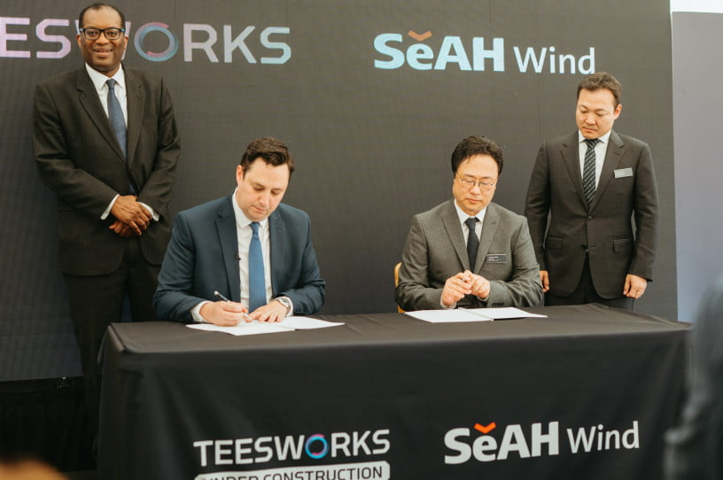 ‘Monumental Day’ as Construction Starts on SeAH WIND’S £400million Offshore Facility
