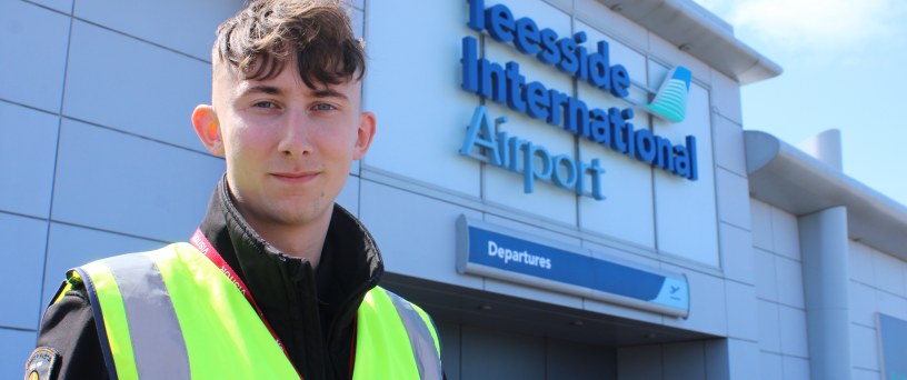 News - From Stacking Shelves to Packing Planes: Young Aviator, 19, Aims to Fly High at Teesside Airport