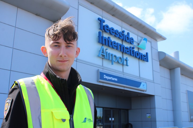 From Stacking Shelves to Packing Planes: Young Aviator, 19, Aims to Fly High at Teesside Airport