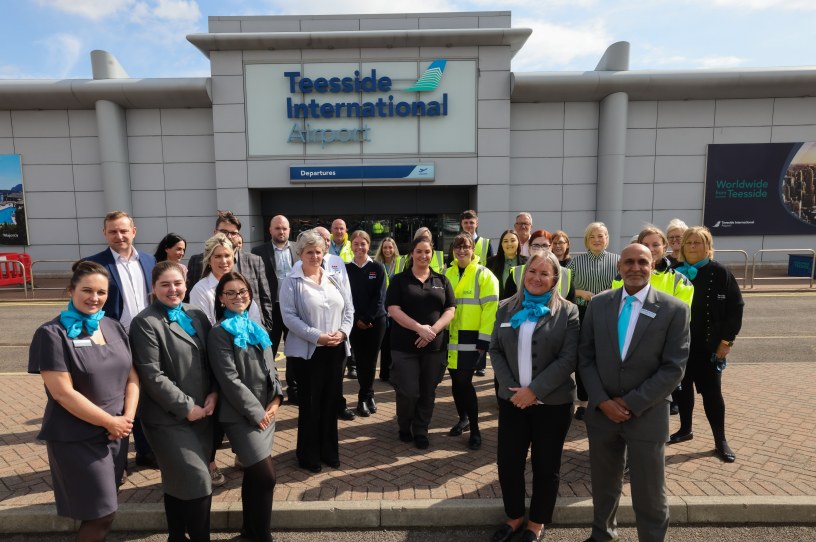 Vote For Teesside as Airport Wins Prestigious Spot on Awards Shortlist