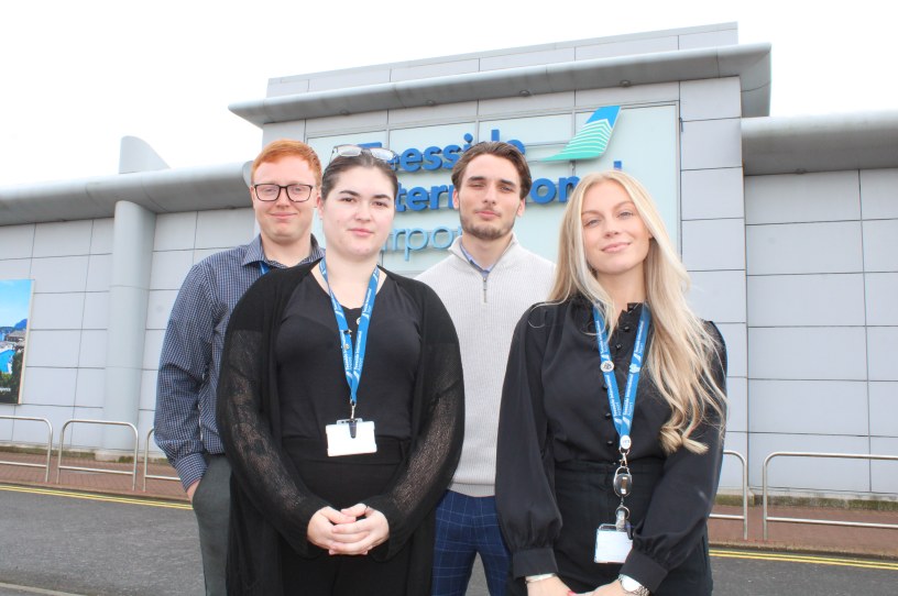 Young Quartet Fly High in Finance at Teesside as Team Seeks New Addition