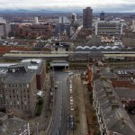 Middlesbrough Station from Above