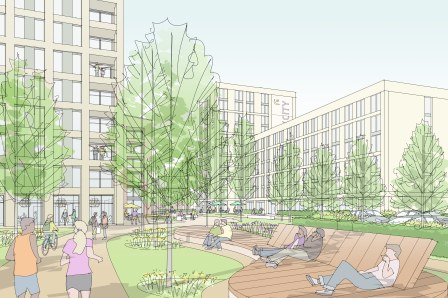 How the Gresham Development could look