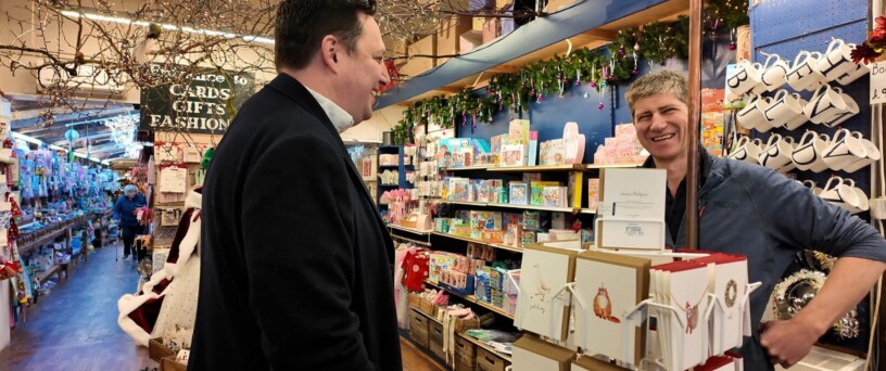News - Mayor Backs Push to Spend on Your High Street and Shop Local in Vital Christmas Run-In